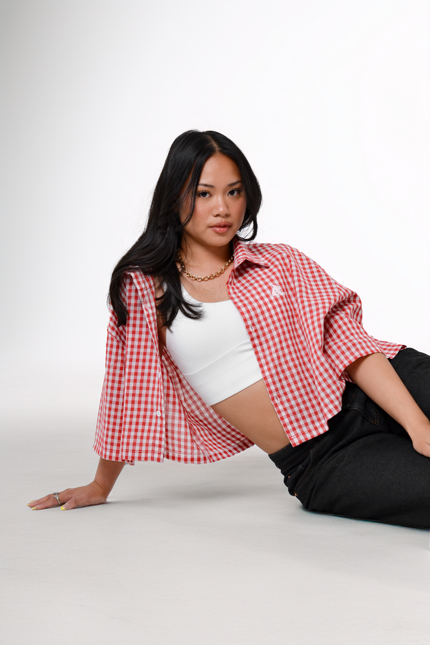 WOMENS EXCLUSIVE CC Button Up Flannel