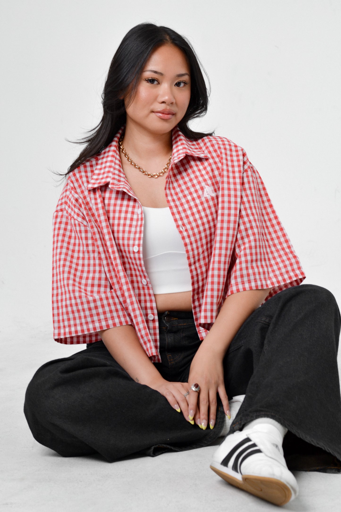 WOMENS EXCLUSIVE CC Button Up Flannel