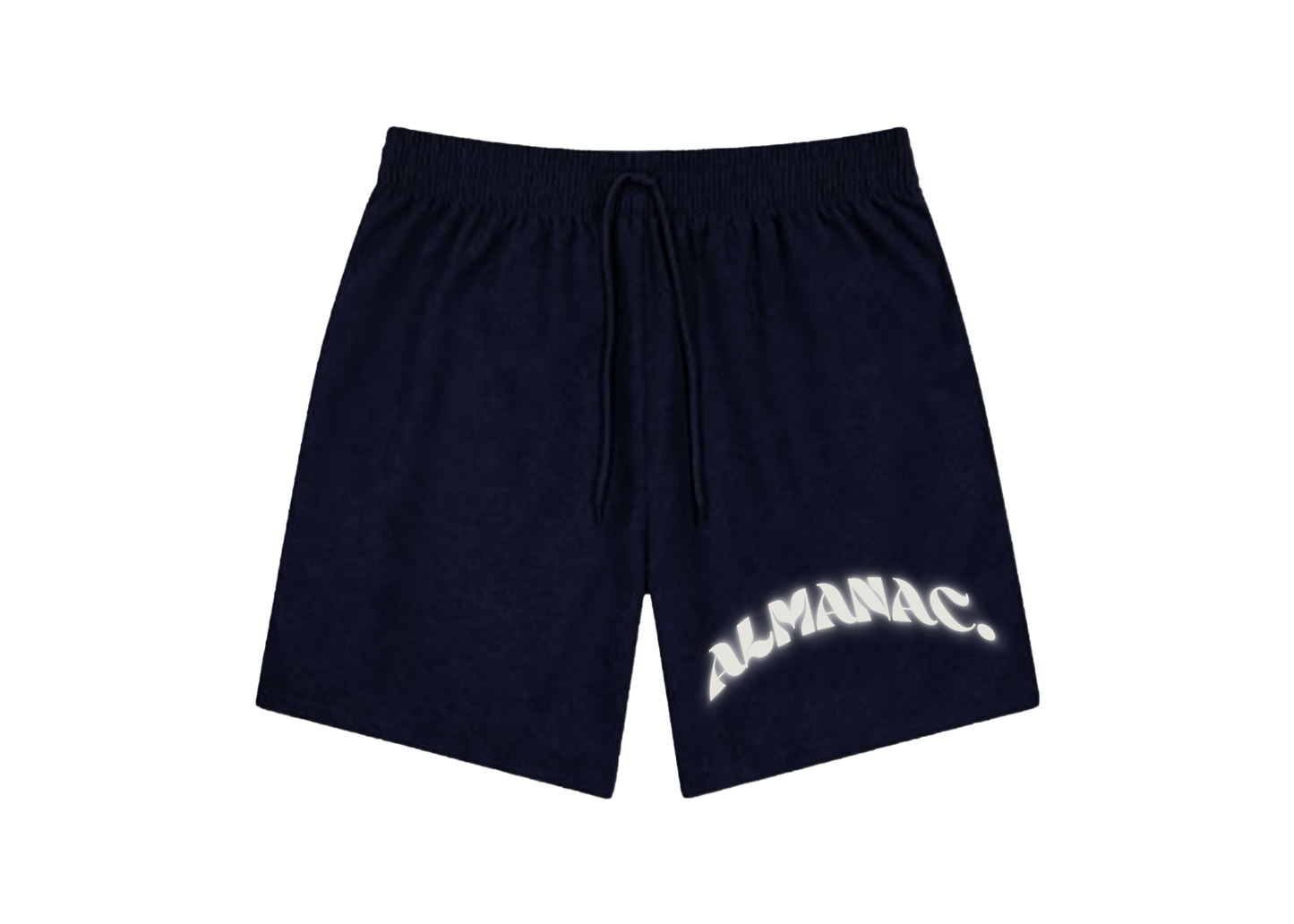 Sueded Staple Arc Shorts