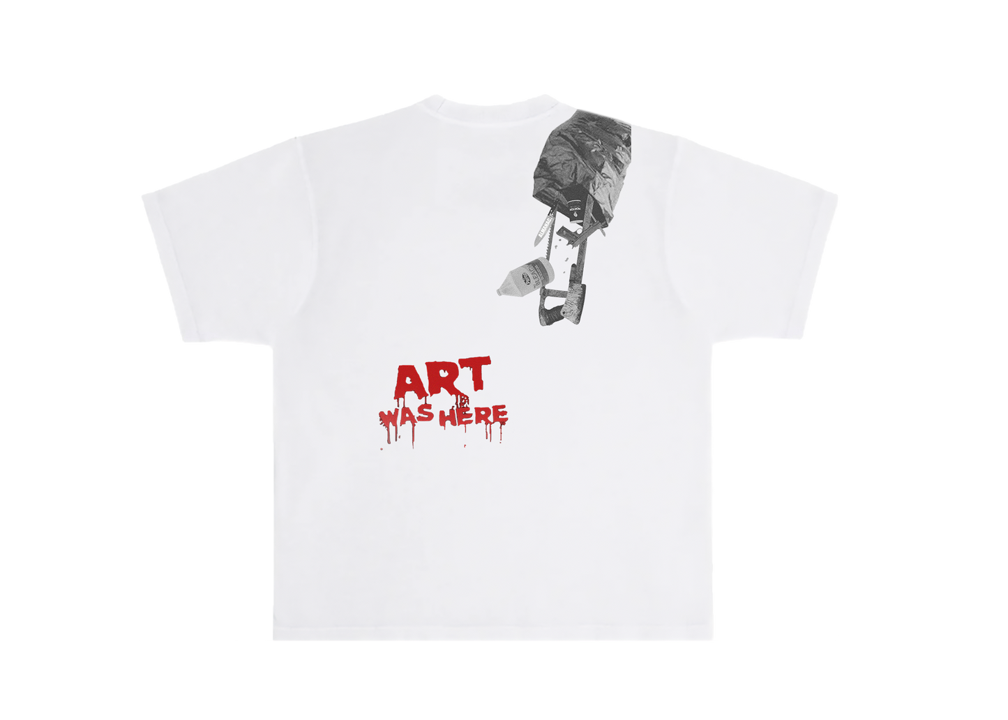 Art Was Here Tee White