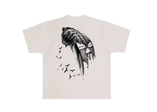 Silent Slasher Tee White