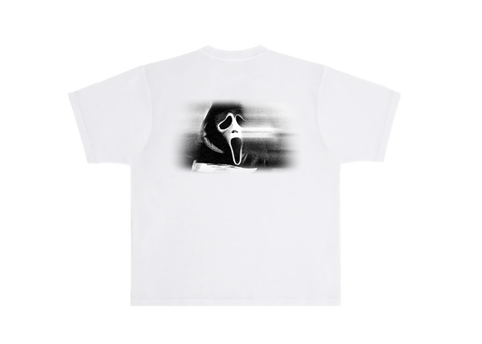 Static Slasher Tee White